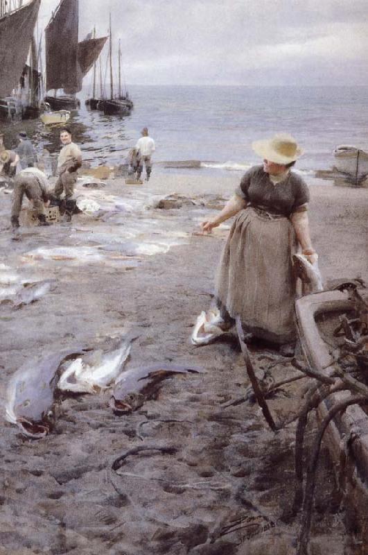 Anders Zorn Fiskmarknad i St Ives